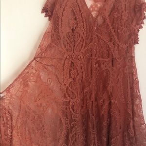 Lace rose torrid dress